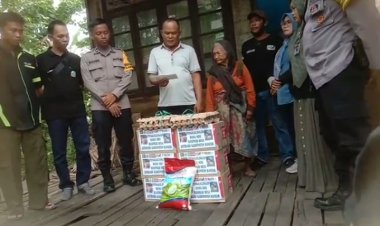 Penyaluran Bantuan Donasi Untuk Nini Basimah bersama KBI Dan Mitra.