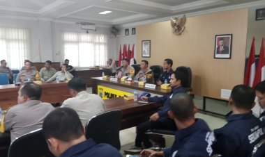 Kunjungan Tim Induk Sekumpul Ke Polres Banjarbaru Bahas Persiapan Haul Abah Guru ke-19.