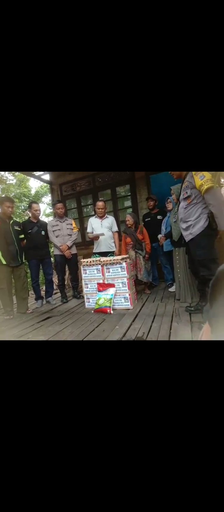 Penyaluran Bantuan Donasi Untuk Nini Basimah bersama KBI Dan Mitra.