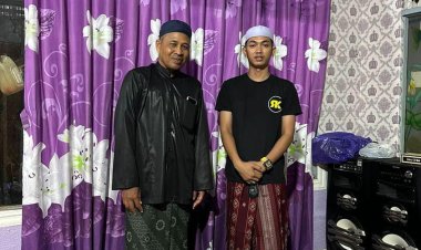 Peduli Berbagi Untuk Pengajar Pondok Pesantren, Ini Pesan Roni.