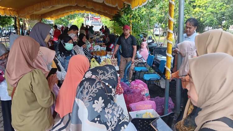 DPKP Kalsel Gelar Pasar Sembako Murah Untuk Masyarakat