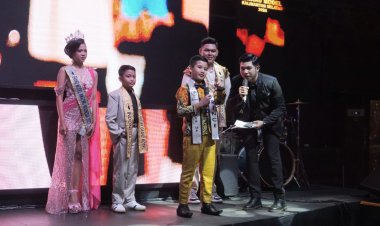 Homecoming Rasydan 2nd Runner Up Prince Junior Model Di Acara Audisi Grand Model Kalsel 2024
