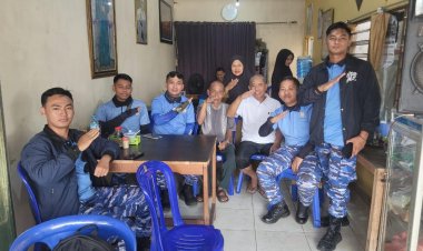 Seberangi Sungai, Lanud Syamsudin Noor Banjarmasin Gelar Bakti Sosial ke Kapuas