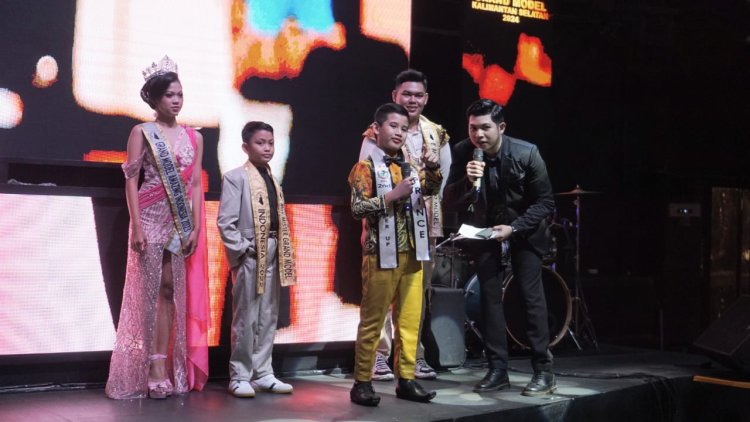 Homecoming Rasydan 2nd Runner Up Prince Junior Model Di Acara Audisi Grand Model Kalsel 2024