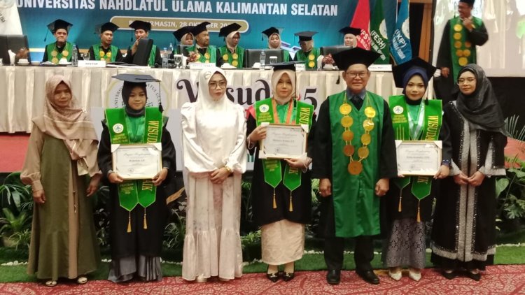 Sidang Senat Terbuka Universitas Nahdatul Ulama Kalsel, Siap Menjadi Generasi Yang Inovatif
