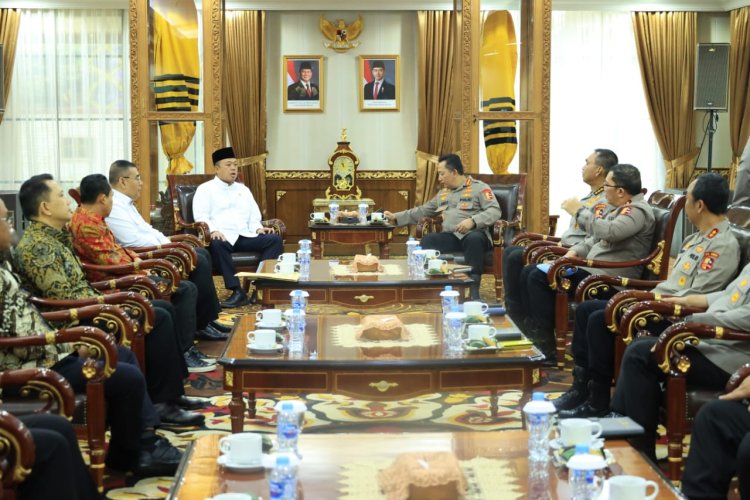 Menteri ATR/BPN Temui Kapolri Untuk Kerjasama Berantas Mafia Tanah Tanpa Toleransi