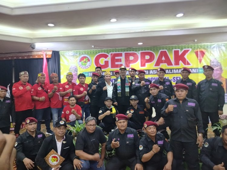 Geppak Lantik Ketua DPW Kalsel, Harapan Kedepan Agar Lebih Berkembang