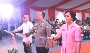 Groundbreaking SMA Kemala Taruna Bhayangkara, Persiapkan Generasi Unggul Indonesia Emas 2045