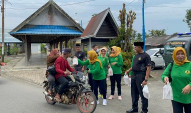 Ramadan Berkah Lapas Narkotika Karang Intan Berbagi Takjil Bersama PIPAS