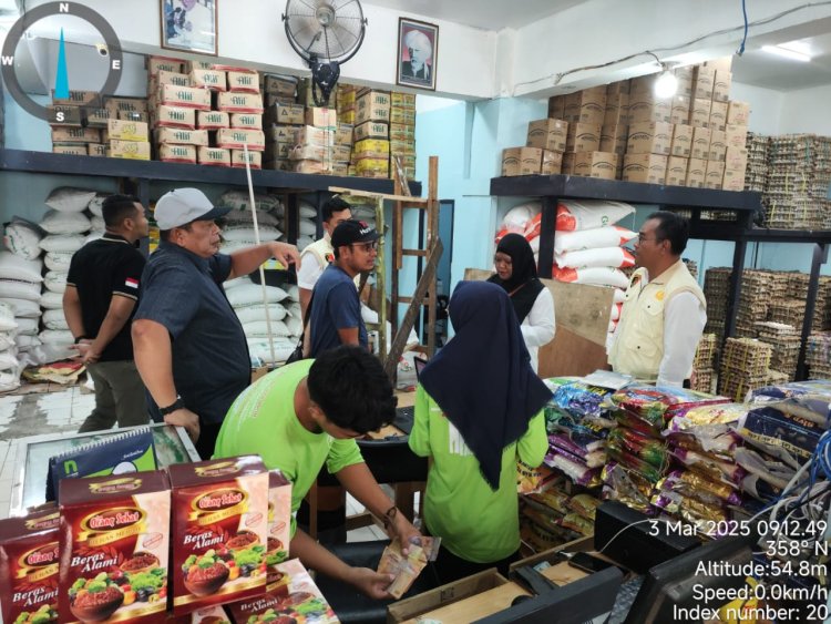 Satgas Pangan Cek Harga Sembako Selama Ramadan, AKBP Rovi: Sementara Sembako Harga Stabil