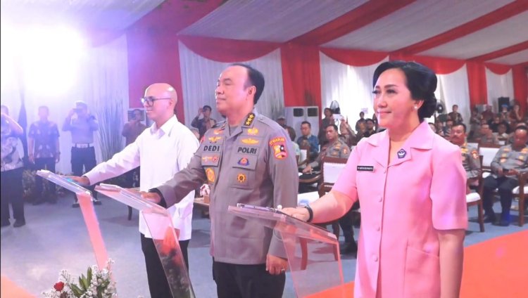 Groundbreaking SMA Kemala Taruna Bhayangkara, Persiapkan Generasi Unggul Indonesia Emas 2045