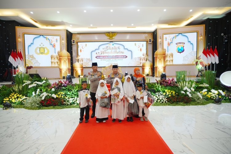 Kapolri Safari Ramadan Untuk Mempererat  Silaturahmi Bersama Tokoh masyarakat Dan Ulama