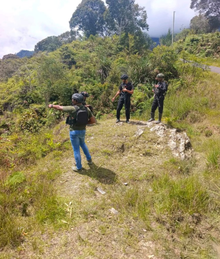 Dua OTK Beraksi di Intan Jaya, Satgas Ops Damai Cartenz-2025 Respon Cepat