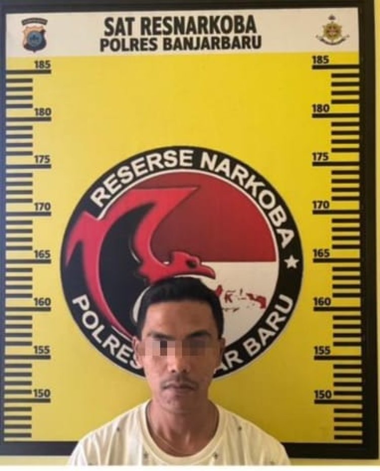 Kedapatan Miliki Puluhan Klip Sabu, Warga Guntung Paring Diringkus Kepolisian