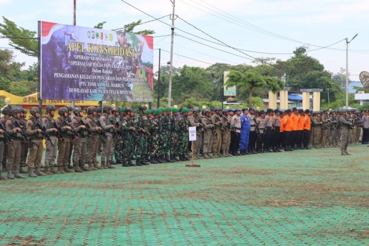 Kapolda Papua Barat Pimpin Apel Konsolidasi Papua Barat 2025