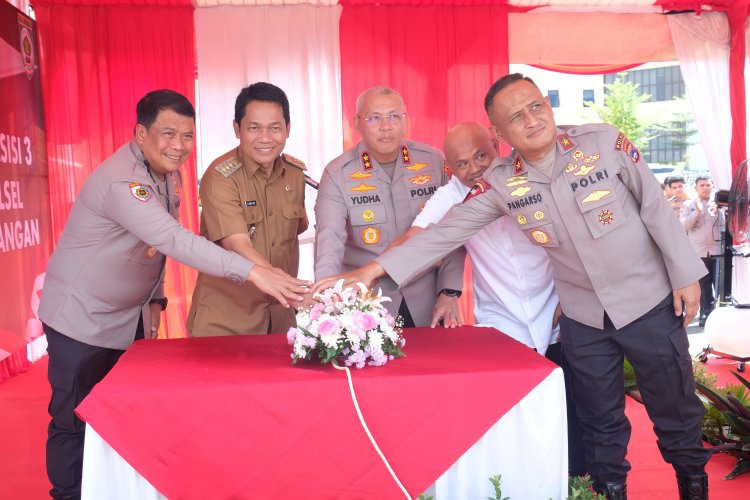 Sinergi Pemkab Balangan dan Polda Kalsel, Pembangunan Gedung Presisi 3 Ditkrimsus Resmi Dimulai