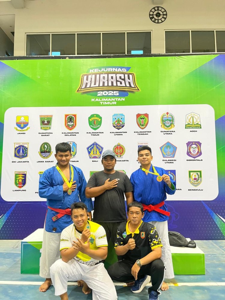 Atlet Kurash Kalsel Berhasil Meraih 8 Medali Emas Ajang Kejurnas Di Kaltim