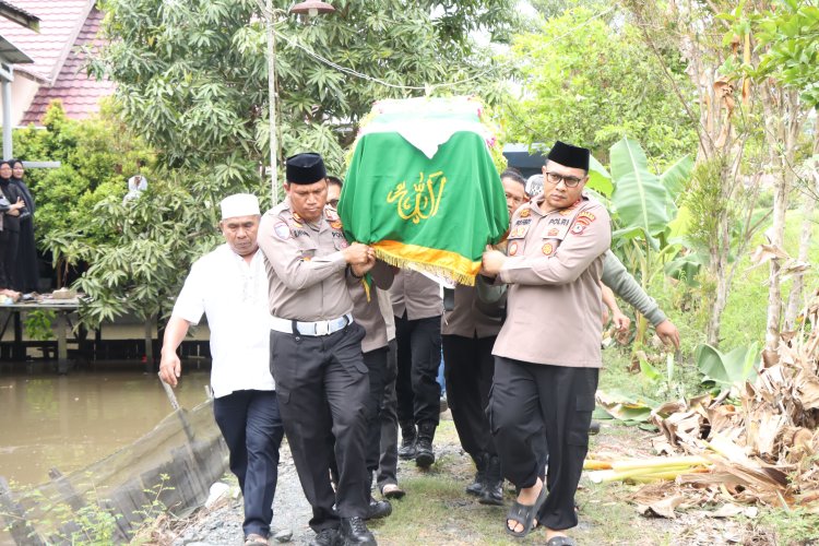 Personel Polres Banjarbaru Aiptu Teguh Budi Santoso Wafat, Kapolres Sampaikan Belasungkawa