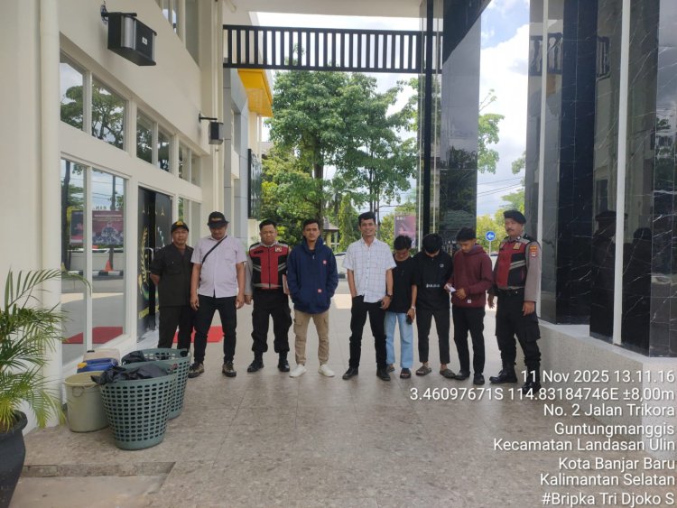 Polres Banjarbaru Gelar Sidang Tipiring Pelanggaran Miras Tanpa Izin di Pengadilan Negeri Banjarbaru