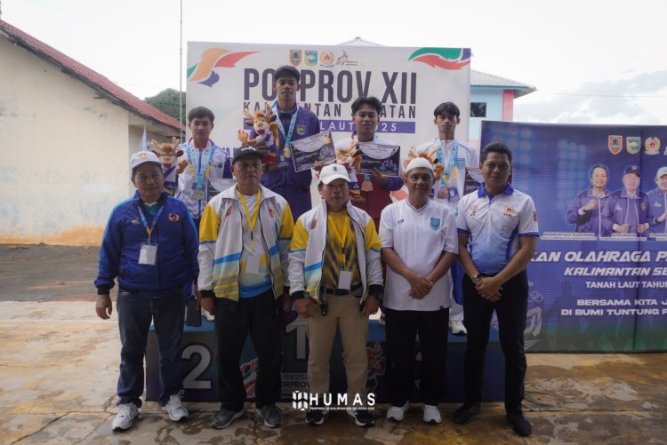 65 Atlet POTSI Kalsel Tampil Di Porprov Xll Tanah Laut Juara Umum Raih 6 Medali Emas