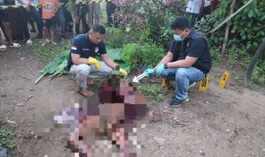 Tantangan Berujung Maut, Pria Sungai Tiung Tewas Tubuh Penuh Luka Ditebas Parang