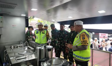 Tinjau Dapur Umum Polda Kalsel, Kapolda: 3.999 Polri DiLibatkan Untuk Pelayanan Dan Pengamanan Momen 5 Rajab