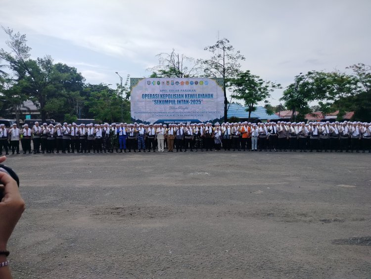 Apel Gelar Pasukan Operasi Sekumpul Intan 2025 Digelar, Kapolda Kalsel Pastikan Pengamanan Pengajian 5 Rajab Maksimal