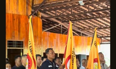 Aiptu Zainudin Renngur Pimpin Lemkari Kabupaten Banjar Periode 2025–2029