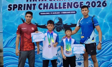 Prima Jaya Swimming Club Amankan Tiga Medali di Tirta Samudra Sprint Challenge 2026
