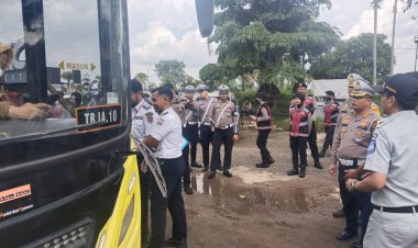 Cek Kelayakan Angkutan Umum, Ditlantas Kalsel Intensifkan Pengawasan Operasi Keselamatan Intan dan Jelang Arus Mudik 2026
