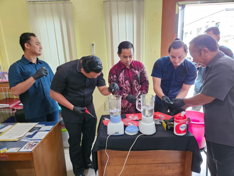 Polres Banjarbaru Musnahkan Puluhan Gram Sabu, Enam Tersangka Terjerat Kasus Narkotika