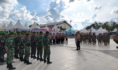 Polres Balangan Kerahkan 180 Personel Gabungan Amankan Pembukaan Expo HUT ke-23