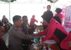 Polres Balangan Gelar Bakti Kesehatan, Layani Ratusan Warga Sambut Hari Bhayangkara ke-80